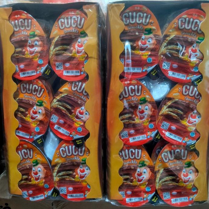 

coklat cucu quackle 24 pcs uru01