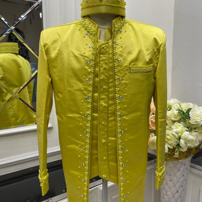 Pin Jas Beskap Pengantin Pria