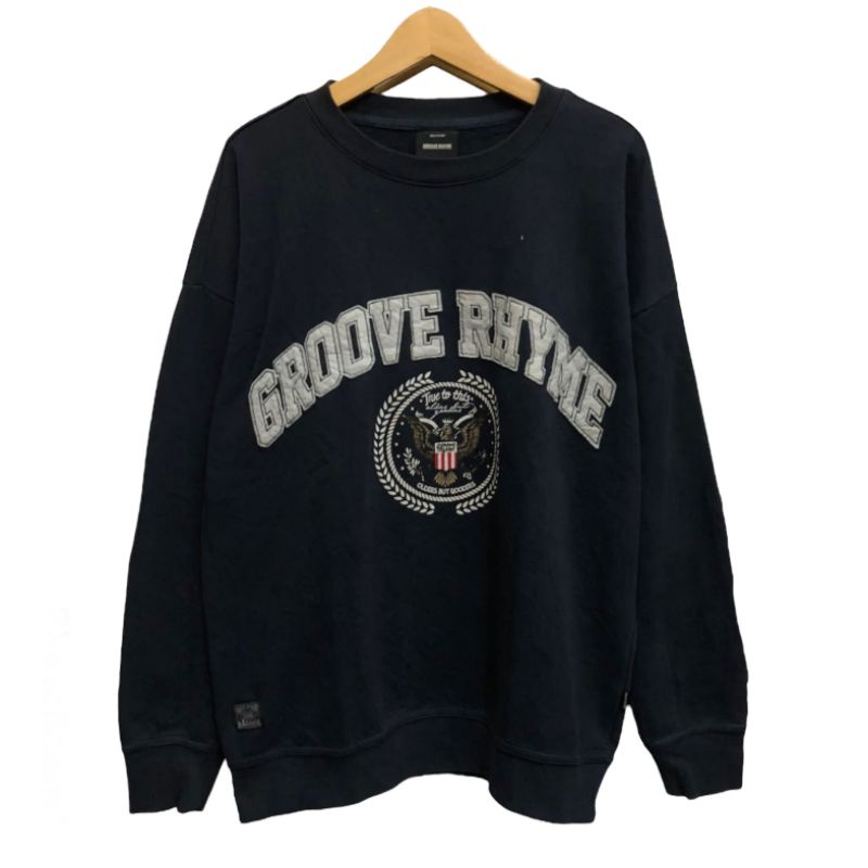GROOVE RHYME SWEATER CREWNECK OLDIES BUT GOODIES
