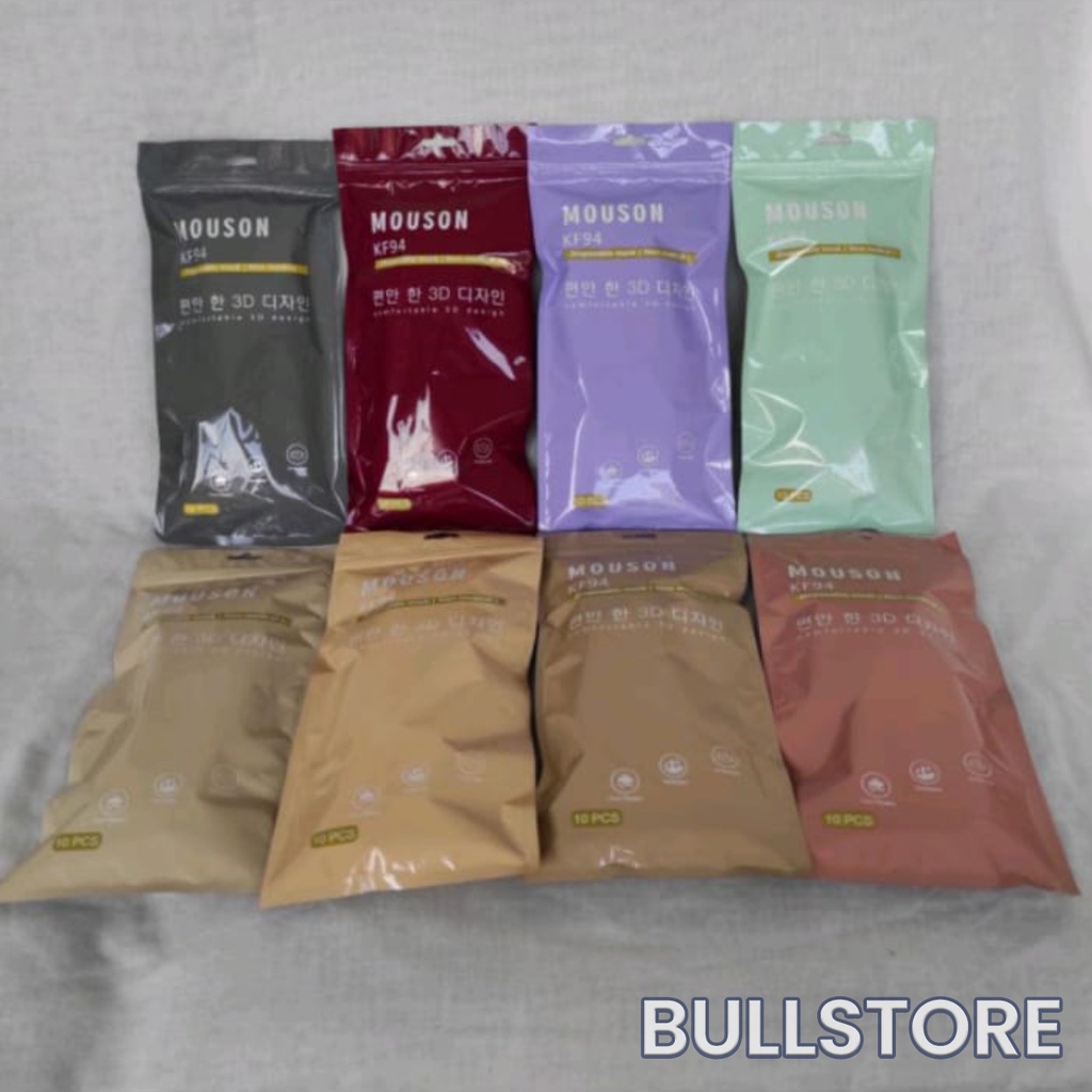 MASKER KF94 MOUSON ISI 10PCS DISPOSABLE MASK