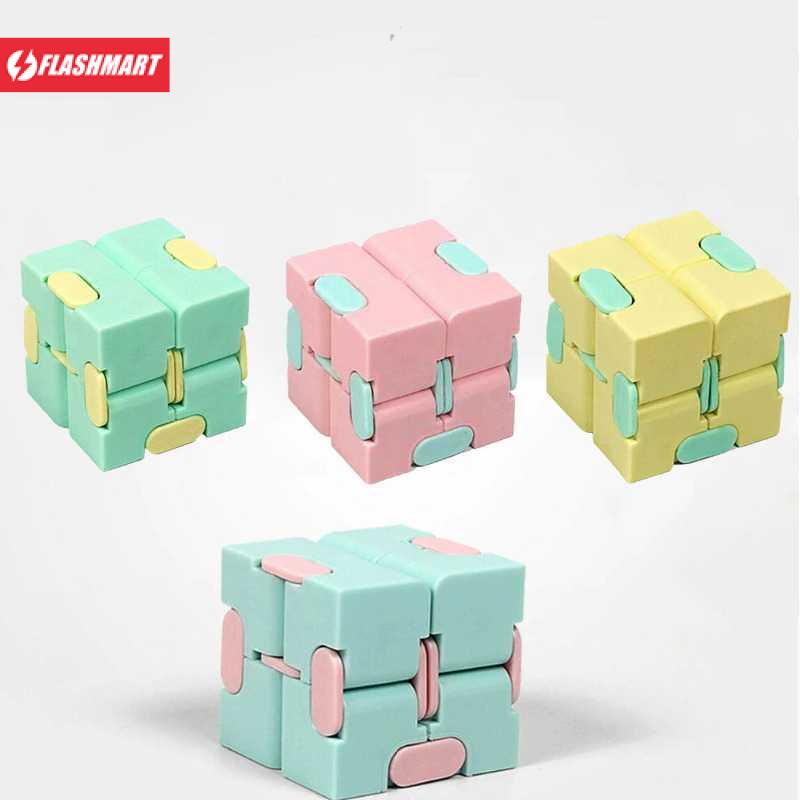 Flashmart Mainan Anak Infinity Magic Cube Puzzle Children Toy - A-802