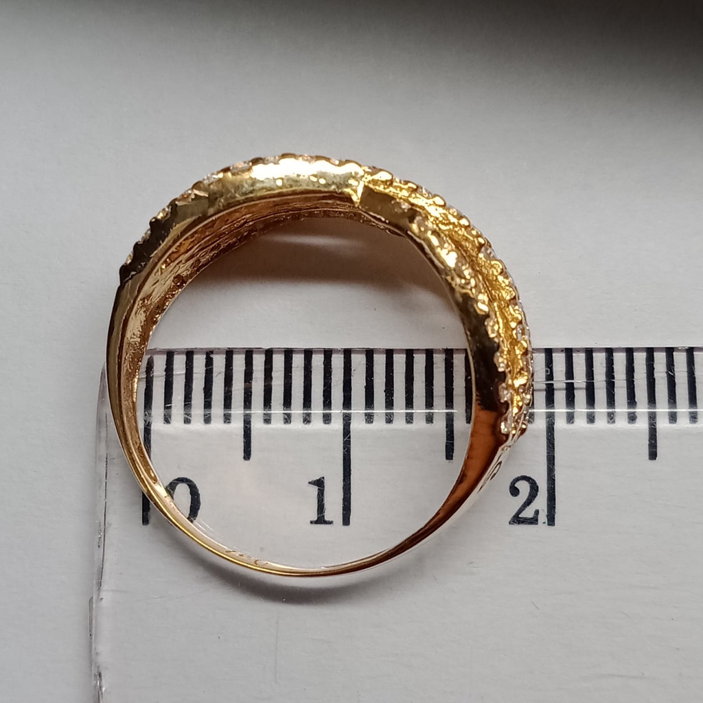 Cincin emas 17k - 2.65 gr kadar 750 - 4286