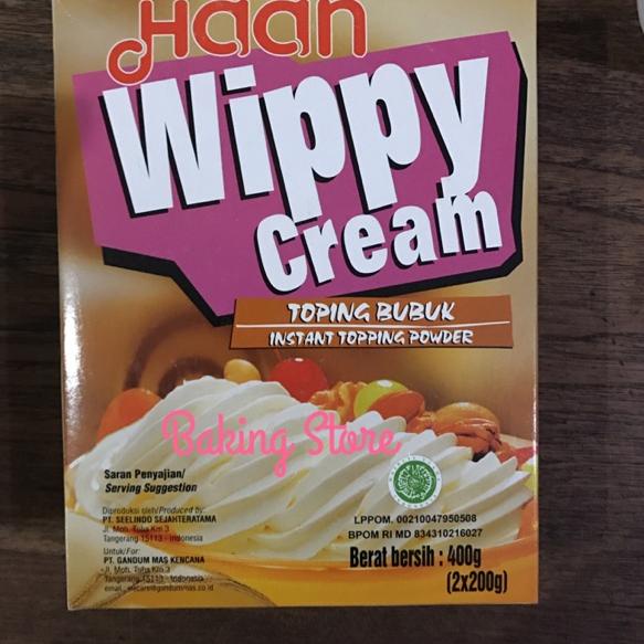 

● Haan Wippy Cream - Whipped Cream 400gr ✾