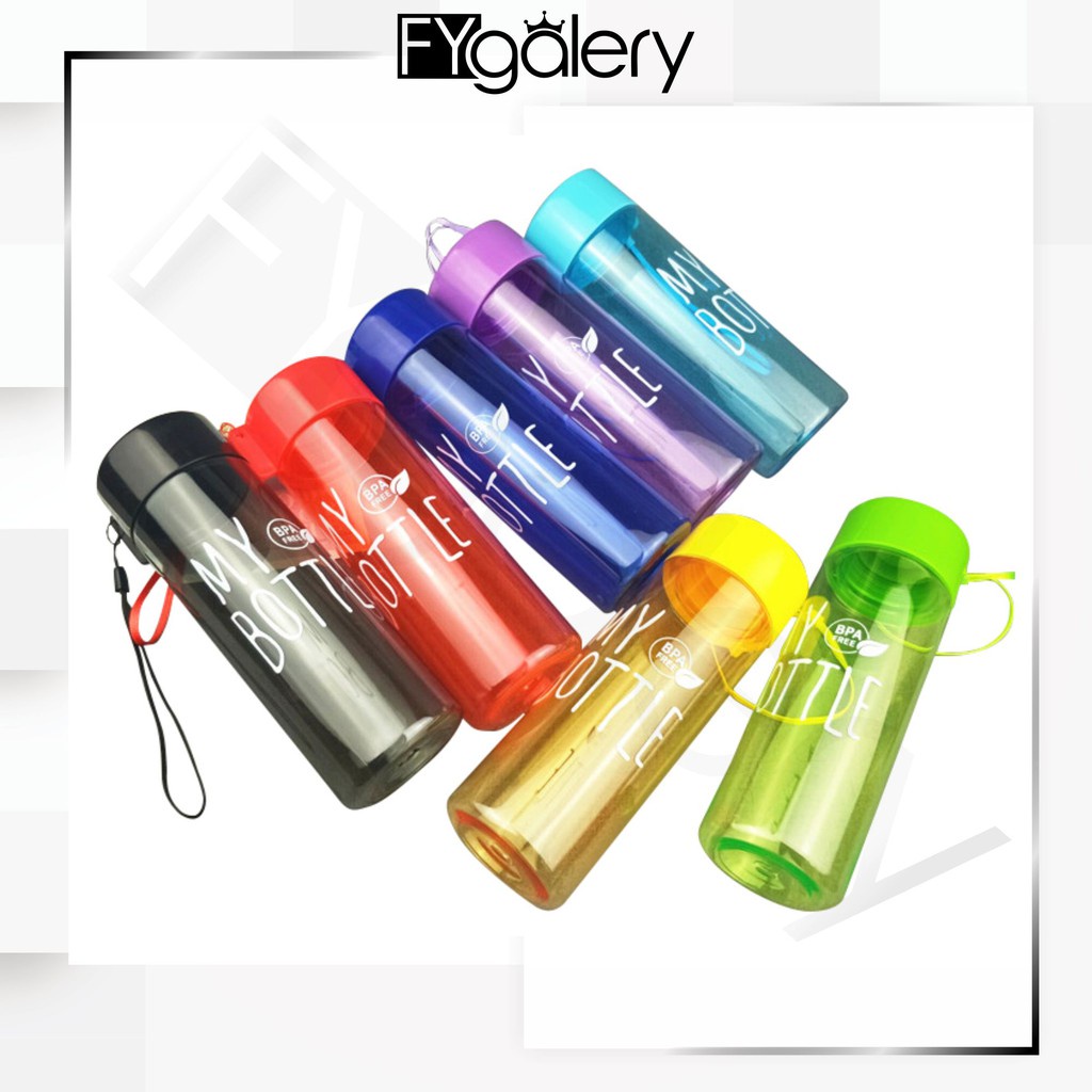 FYGALERY My Bottle Botol Minuman Bulat Tempat Air Minum Water Bottle Murah