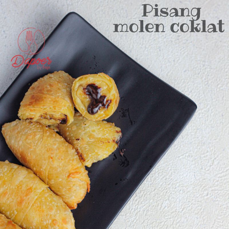 

pisang molen coklat lumer