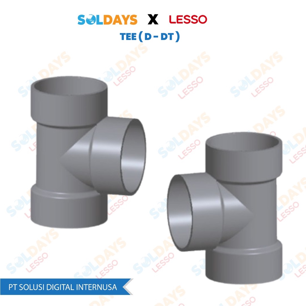 Lesso Tee ( D - DT ) 4&quot; / TEE ( D - DT ) 4 Inch