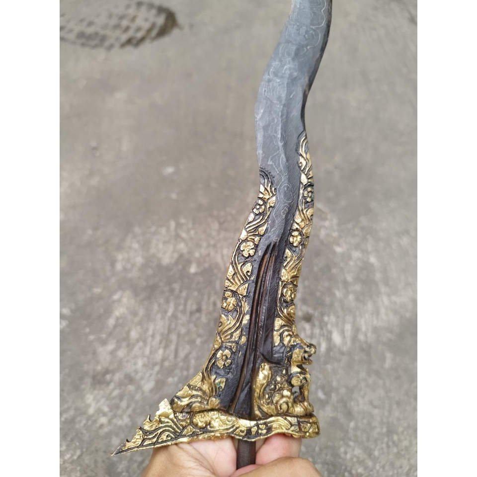 Keris Kinatah Singo Barong luk 7