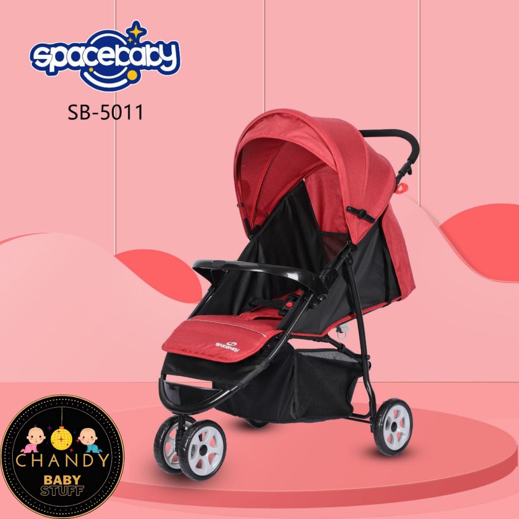 STROLLER SPACE BABY SB 5011 RODA TIGA