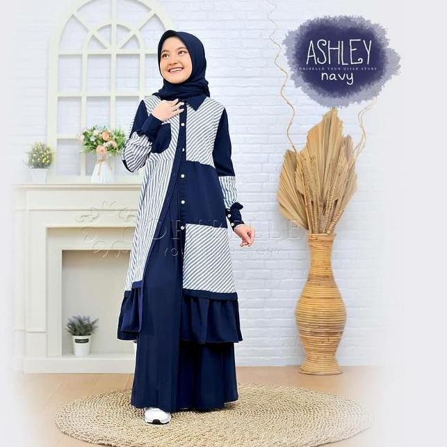 ֍ Gamis Anak Ashley Kids / Gamis Anak Lucu / Gamis Anak Murah / Gamis Anak Kekinian ✦
