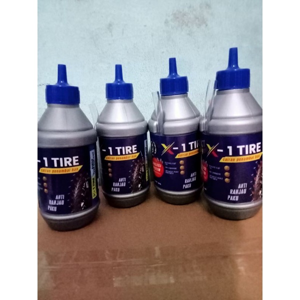 4 botol tubles cairan X_1-tire penambal ban