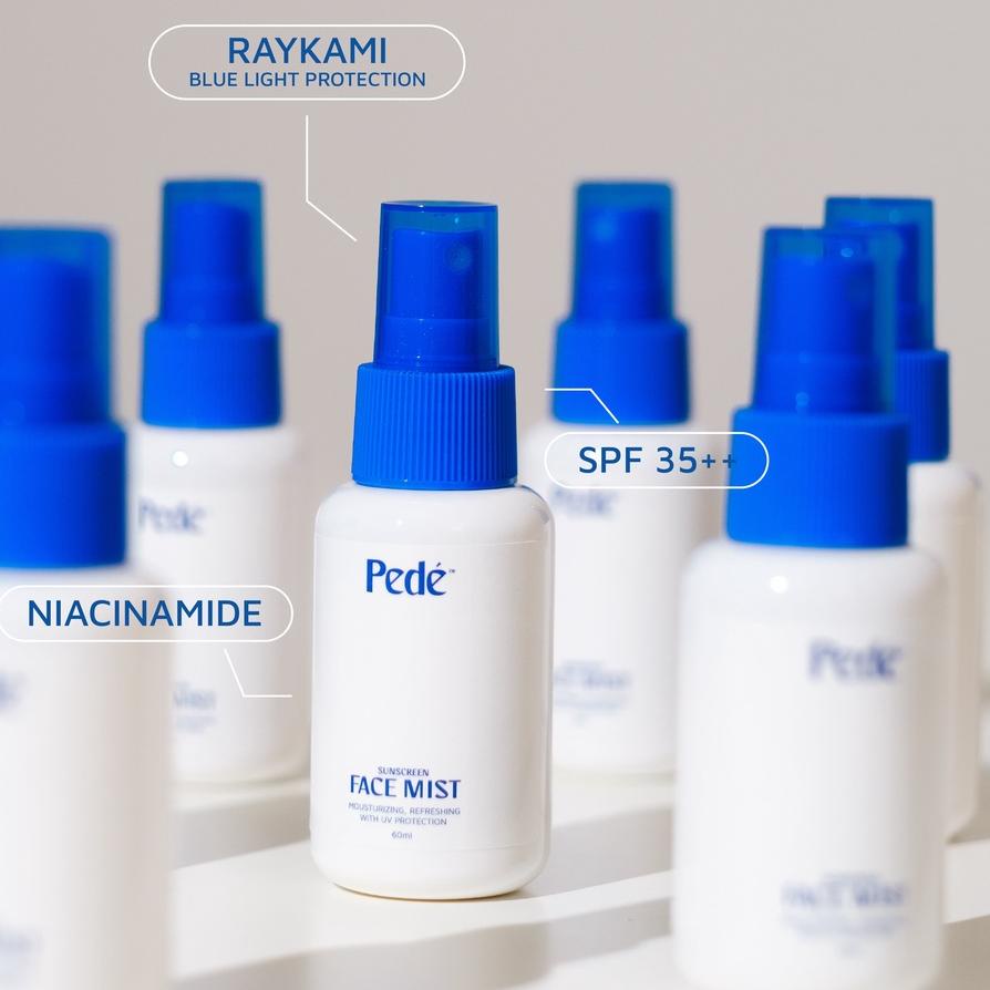➯ PEDE - Sunscreen Facemist | Moisturizing with SPF - 60 ML ✻