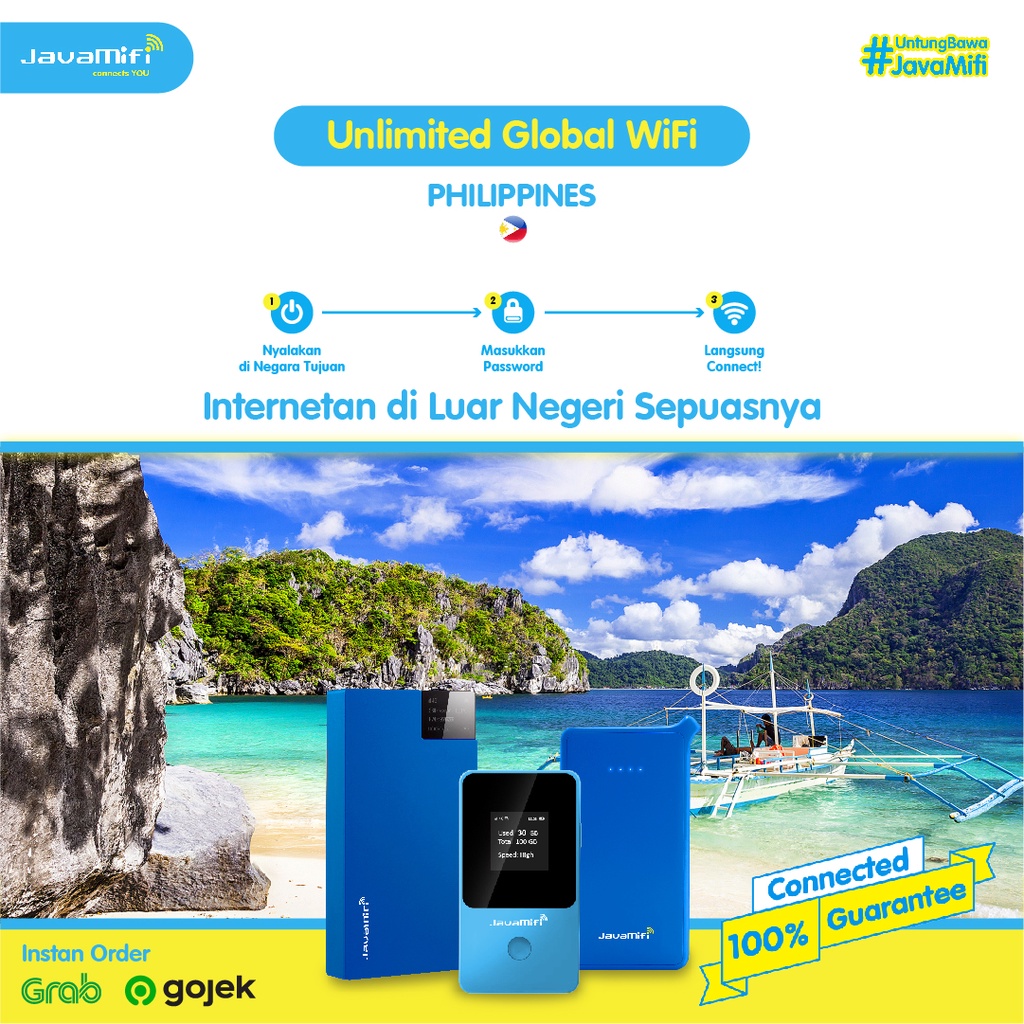 JavaMifi Global Wifi Philippines Unlimited | Sewa Wifi Filipina