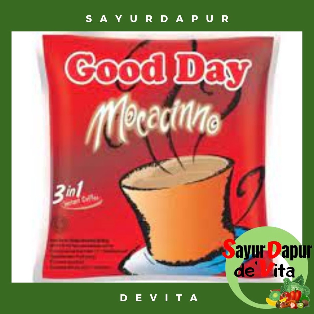 

Good Day Mocacinno instant Cafee 20 gram