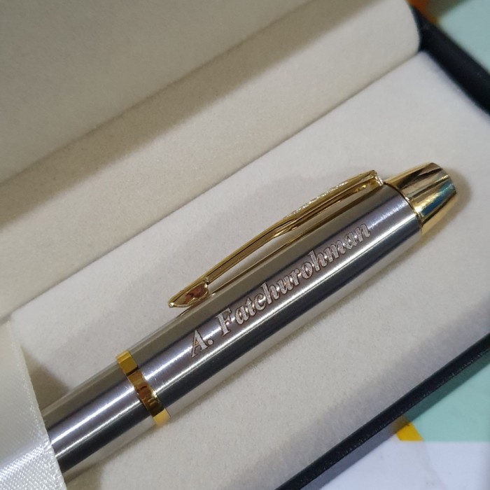 

Pulpen Promosi Eksklusif Mirip Parker Free Grafir Nama