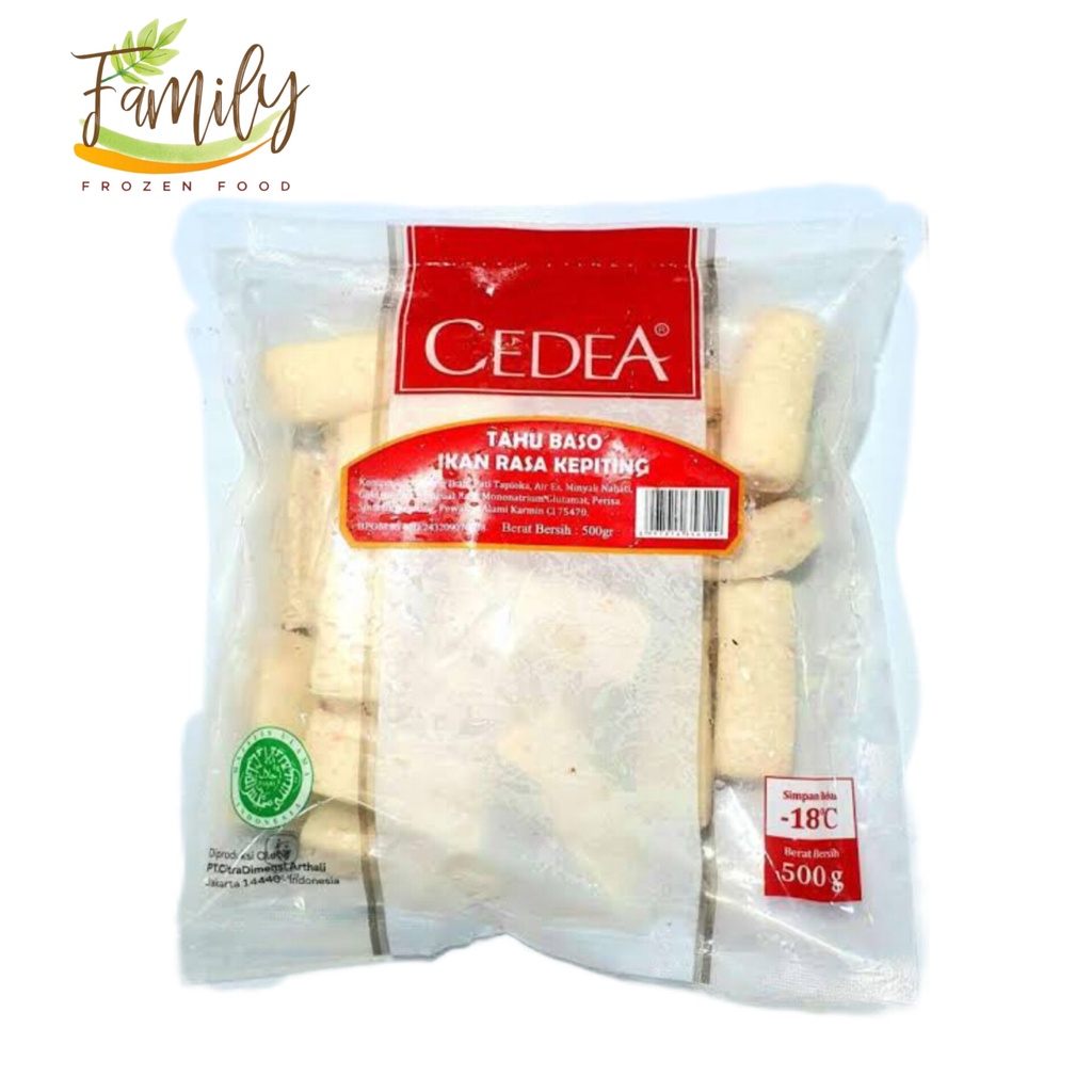Cedea Tahu Baso Seafood 500gr Frozen Food Grosir