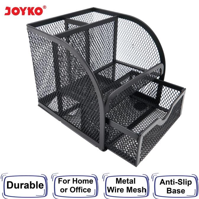 

Terbaru !!! Desk Set / Pen Holder / Tempat Alat Tulis Jaring Jala Joyko Ds-18