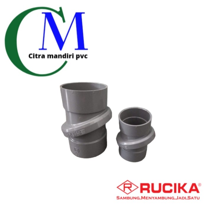 Best Seller Fitting Pvc Rucika Flexible Elbow - 3 Inch