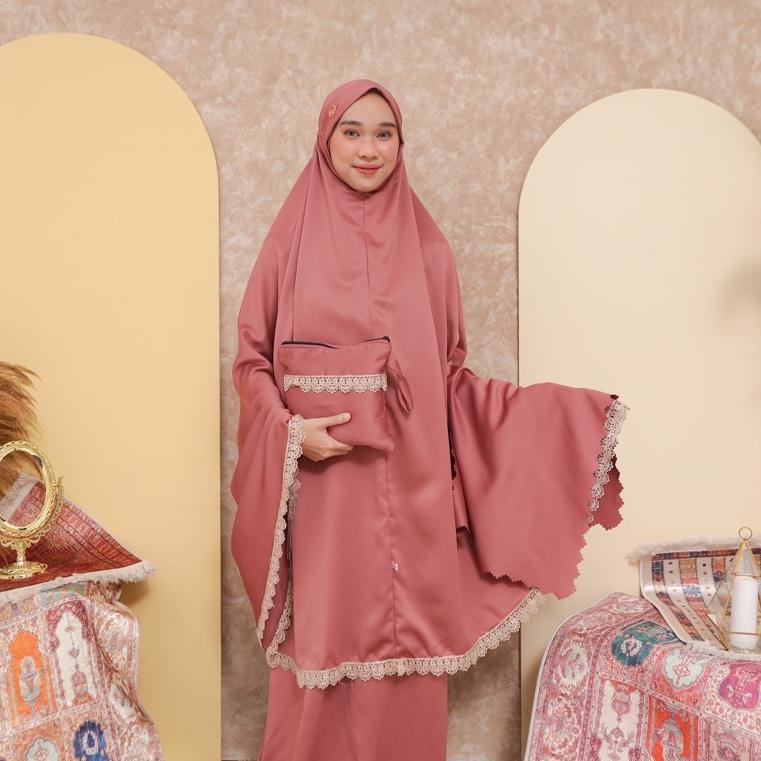 BEST SELLER DIVA SERIES MUKENA FAHIJABLOVE | Mukena travelling SILK | MUKENA SATIN