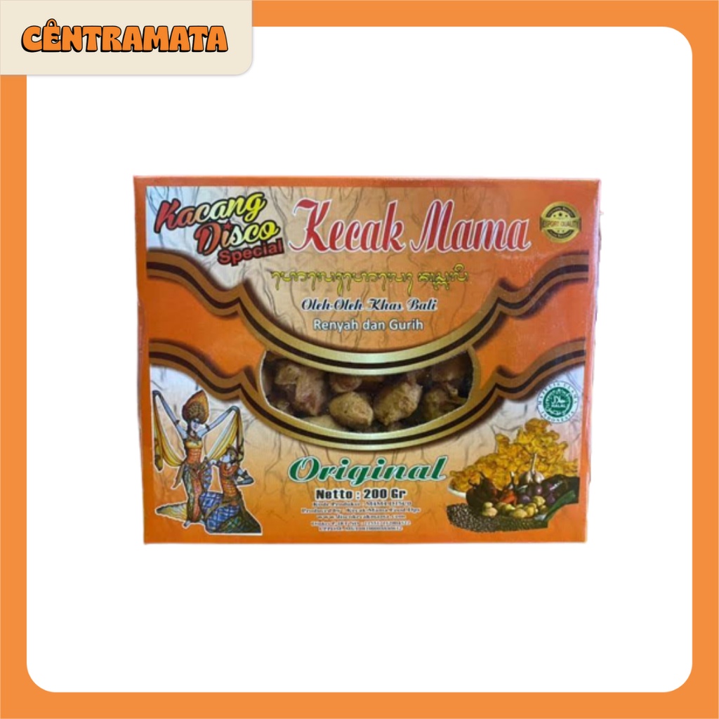 

Kacang Disco Kecak Mama 200gr (box) | Asli BALI | Oleh-Oleh Bali