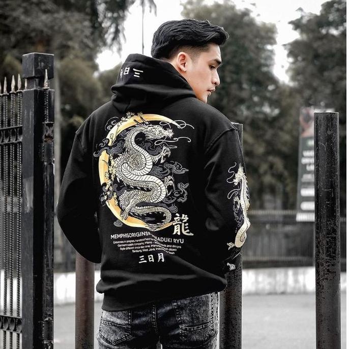 ◌ HOODIE MEMPHIS ORIGINS MIKADUKI RYU / SWEATER NAGA MEMPHIS ✹