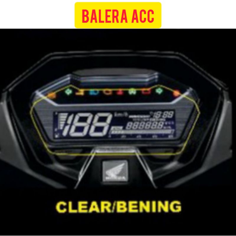 Stiker Setiker Pelindung Spidometer Vario 160 2022 - 2024 Vario 150 2018 - 2021