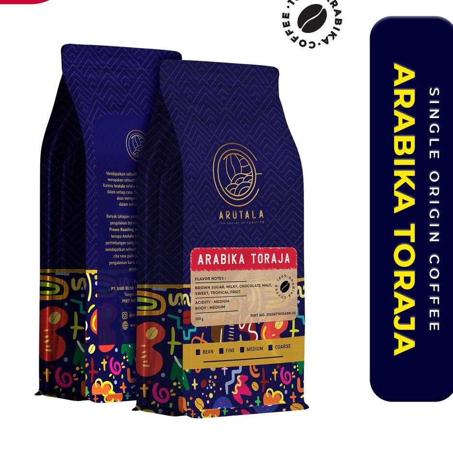 

◘ ARUTALA Kopi Arabika Toraja Sapan 200 gram ✸