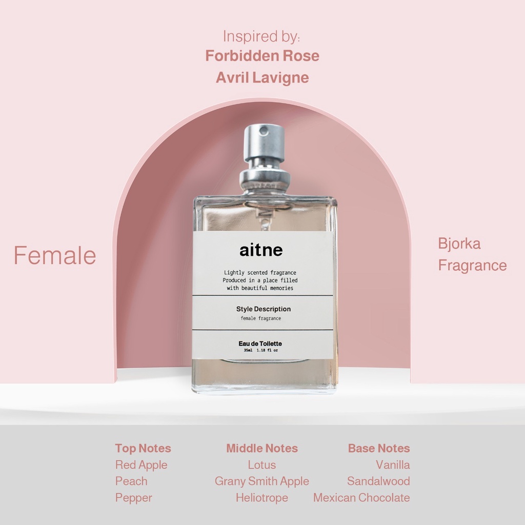 Bjorka AITNE Parfum Wanita Original Terlaris Cewek