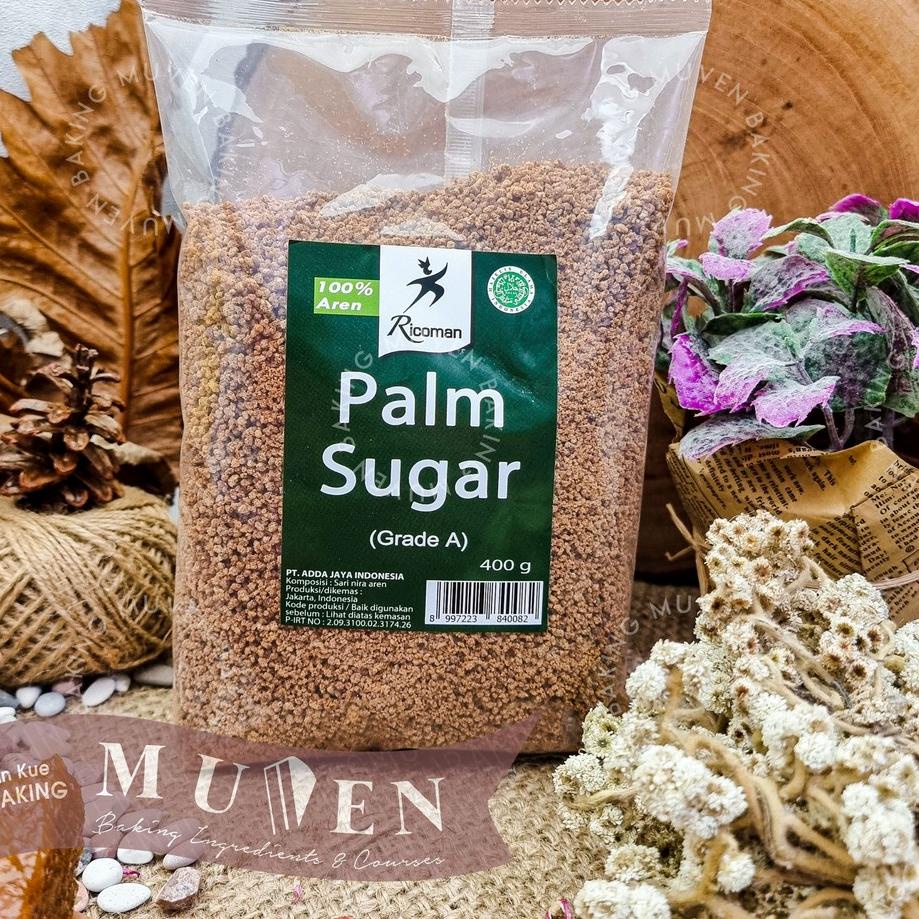 

Beli Dong RICOMAN PALM SUGAR 400 GR / GULA PALEM