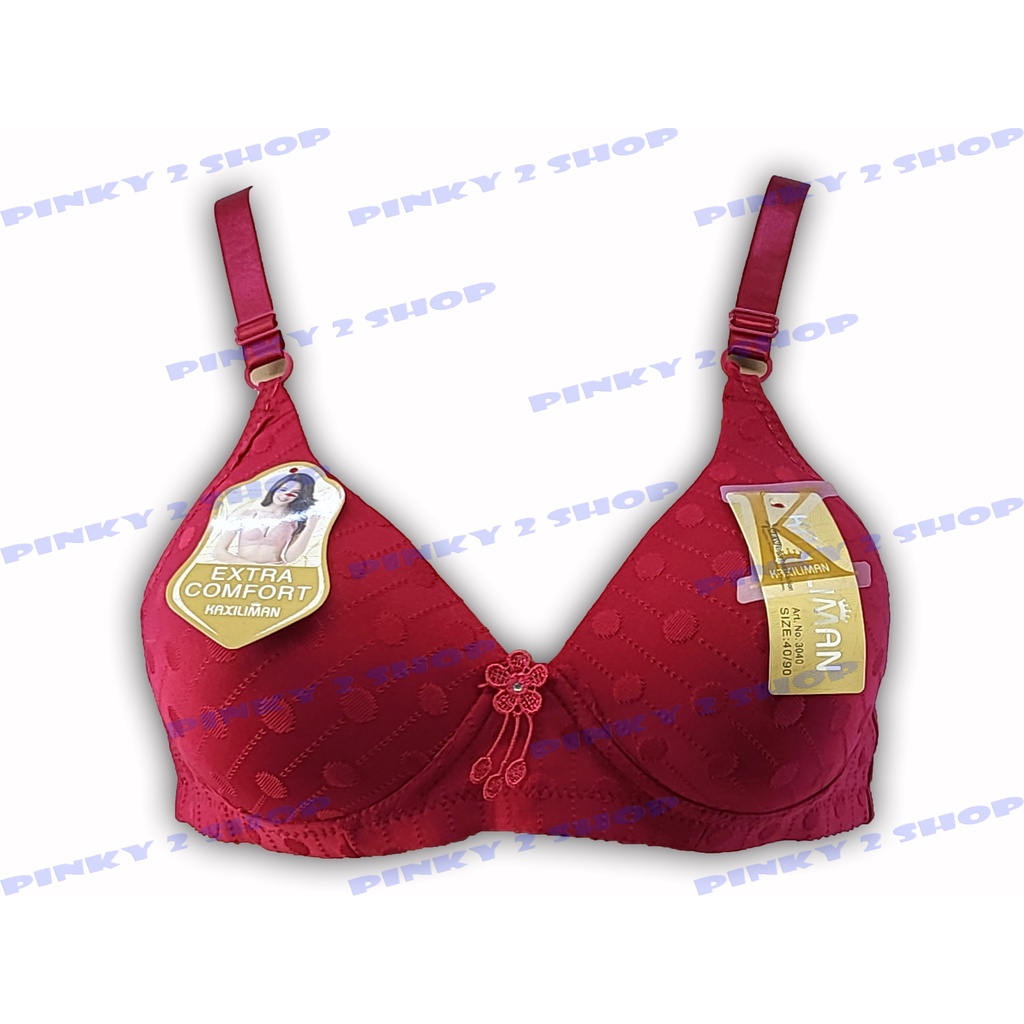 BRA CANTIK BUSA TIPIS BH CORAK POLKADOT SIZE 38 - 44 KAIT 3