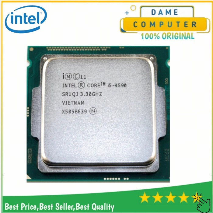 Processor Intel Core I5 4590 SOCKET 1150