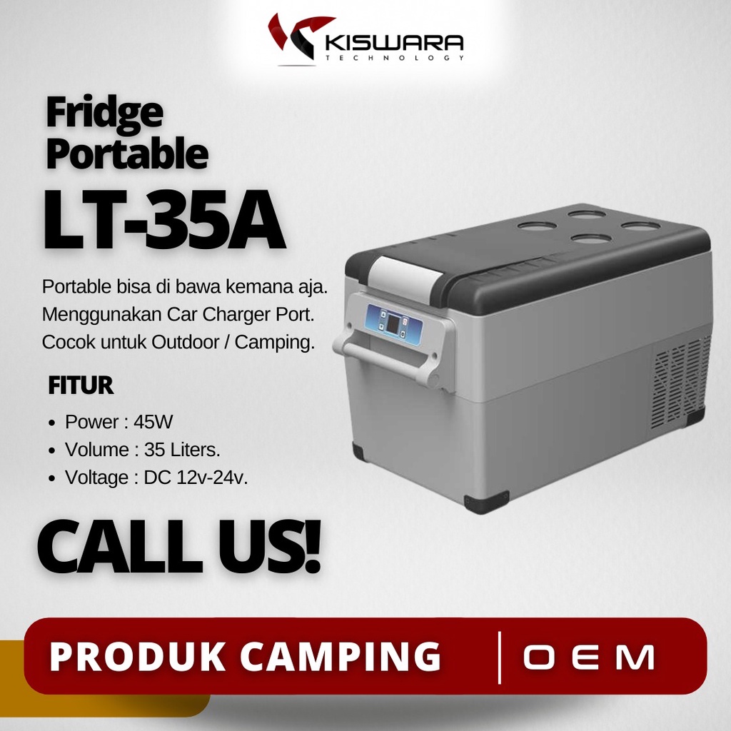 Portable Car Fridge Freezer LT-35A DC/AC