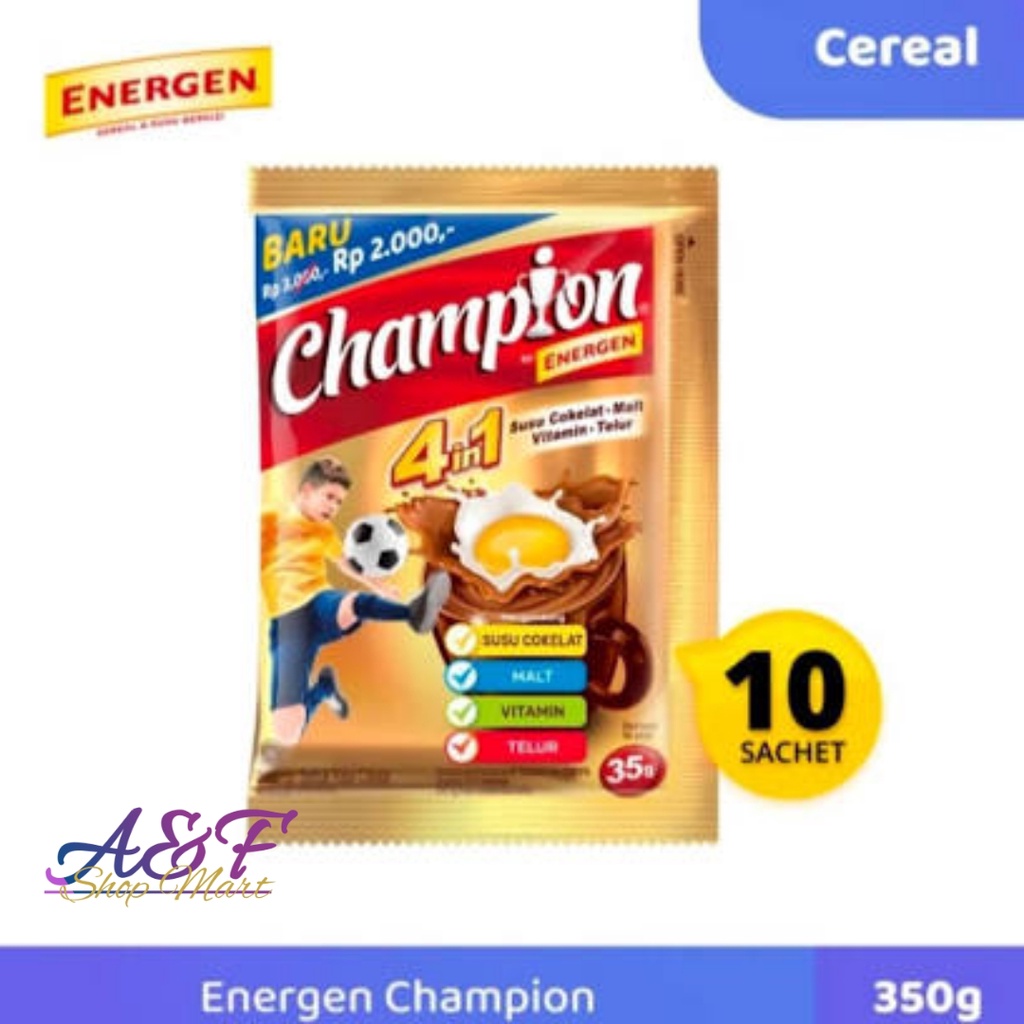 

Energen Champion isi 10 Sachet