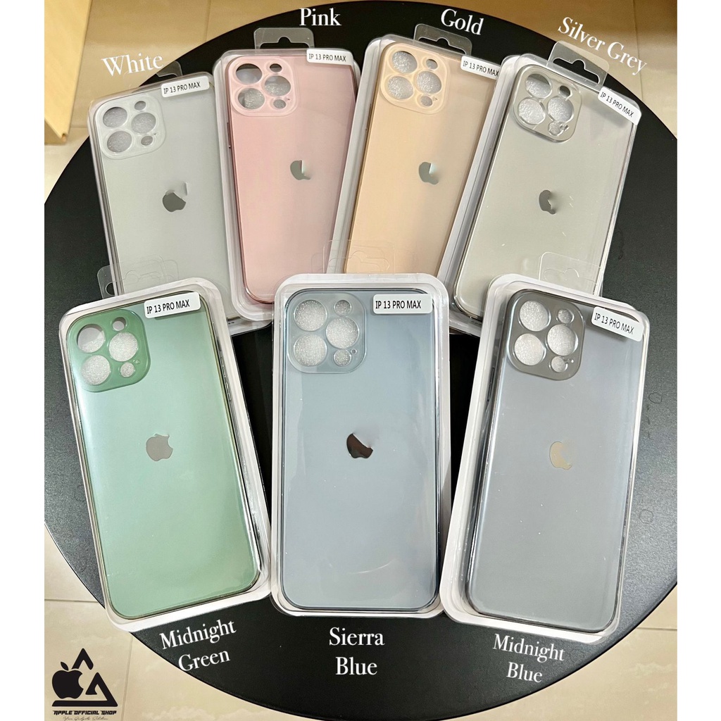 PREMIUM PRO LUX AG GLASS CASE MATTE FOR iPhone 14 PRO MAX PLUS 13 PRO MAX 12 PRO MAX Mini 11 PRO MAX SERIES Dove CHROME KROM TEMPERED GLASS LENS LENSA CAMERA KAMERA iPhone STEEL PRO FROSTED NANO ELECTROPLATING SOFTCASE HIGH CLASS SILIKON SOFT CASE MEWAH