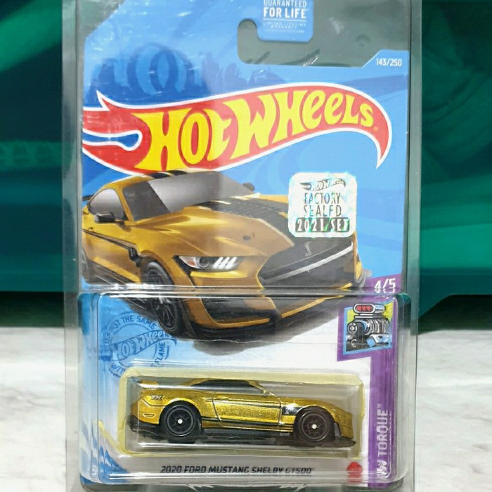 HOTWHEELS FORD MUSTANG SHELBY SUPER TREASURE HUNT FACTORY SEALED 2021