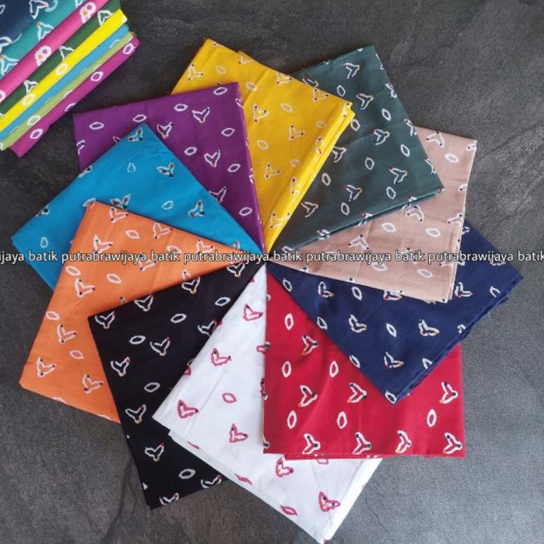 [ART. 055595] kain batik Cap garutan motif jumputan katun halus kain batik atasan grosir kain batik 