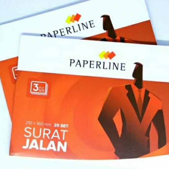 

Surat Jalan 3 Rangkap 3 Ply Paperline ( 1 Pack isi 10 buku )