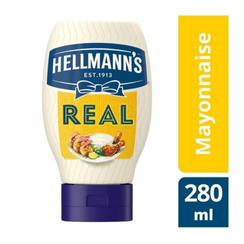 

Hellmann's Real Mayonnaise Tube 280ml