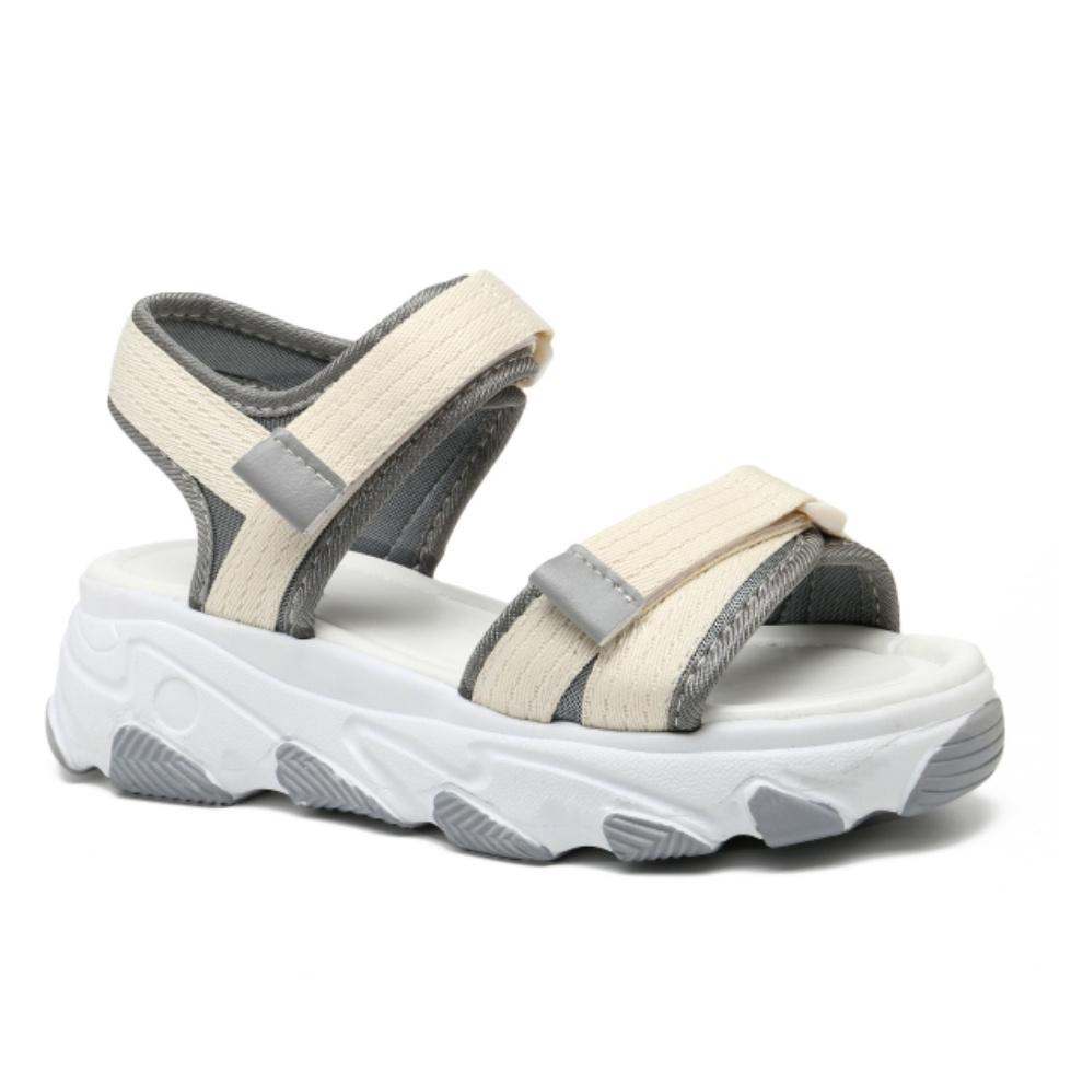 MURAH PVN Micha Sandal Tali Wanita Grey 241