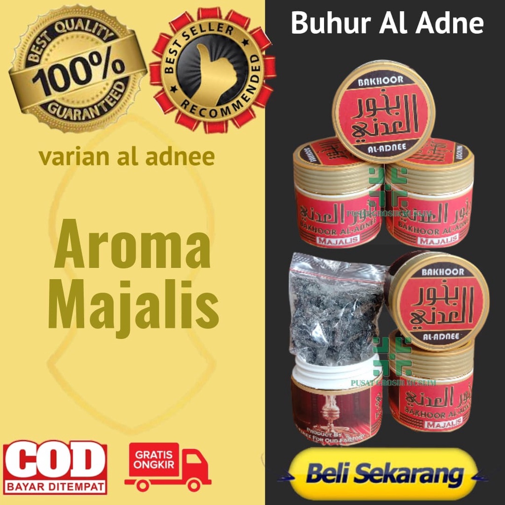 Diskon Dupa Gahru Bukhur Majalis buhur Al Adnee - Aroma Majalis