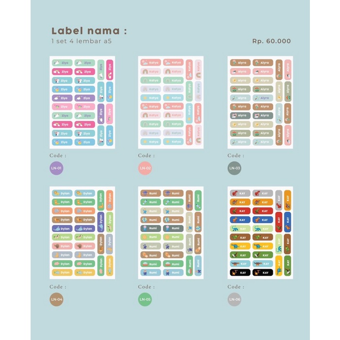 

Books Label Nama Anak