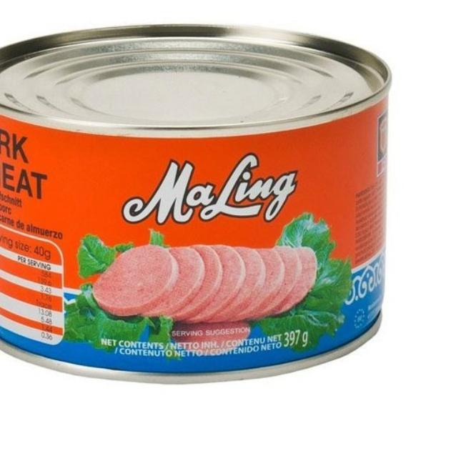 

➴ MA LING LUNCHEON PORK 397 GRAM TTS CANNED / DAGING HAM BABI MALING KALENG ✼