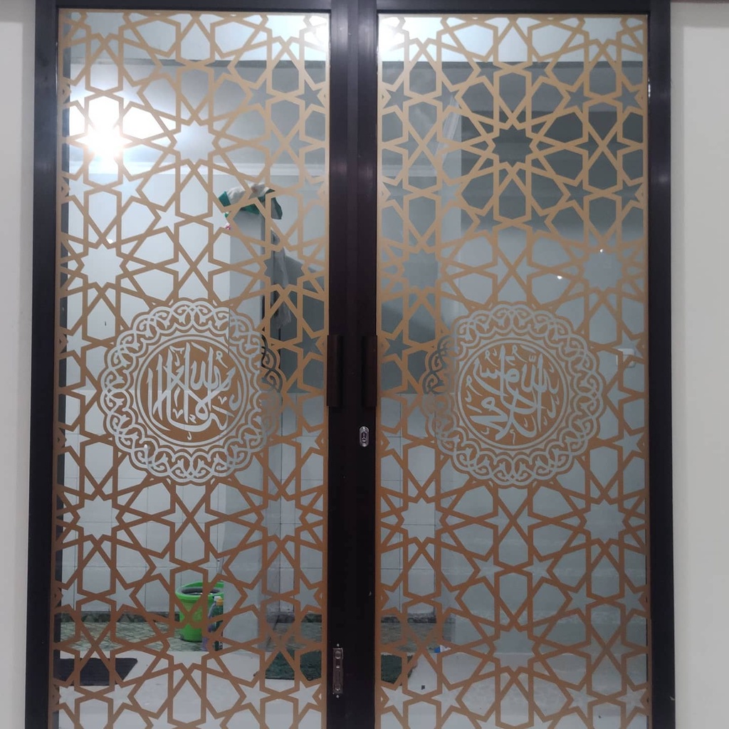 stiker ornamen masjid