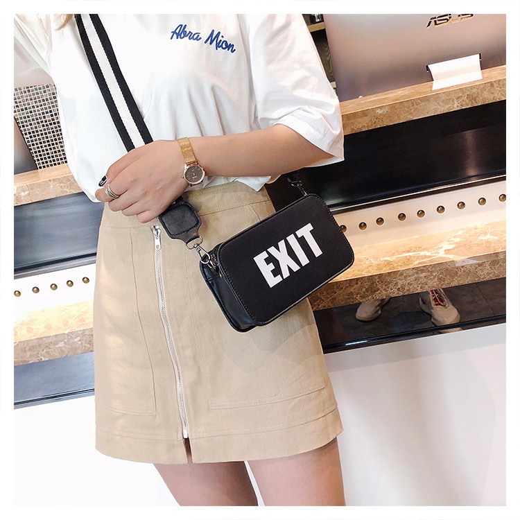 FYGALERY FYG1266 TAS SELEMPANG MINI EXIT TAS IMPOR TAS STYLE KOREA SLING BAG TAS MURAH