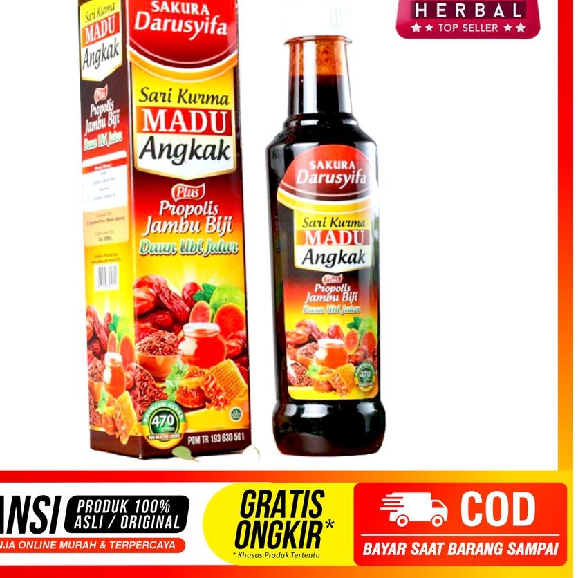 

✽ Sari Kurma Angkak SAKURA Darusyifa 470 ml Original ✳