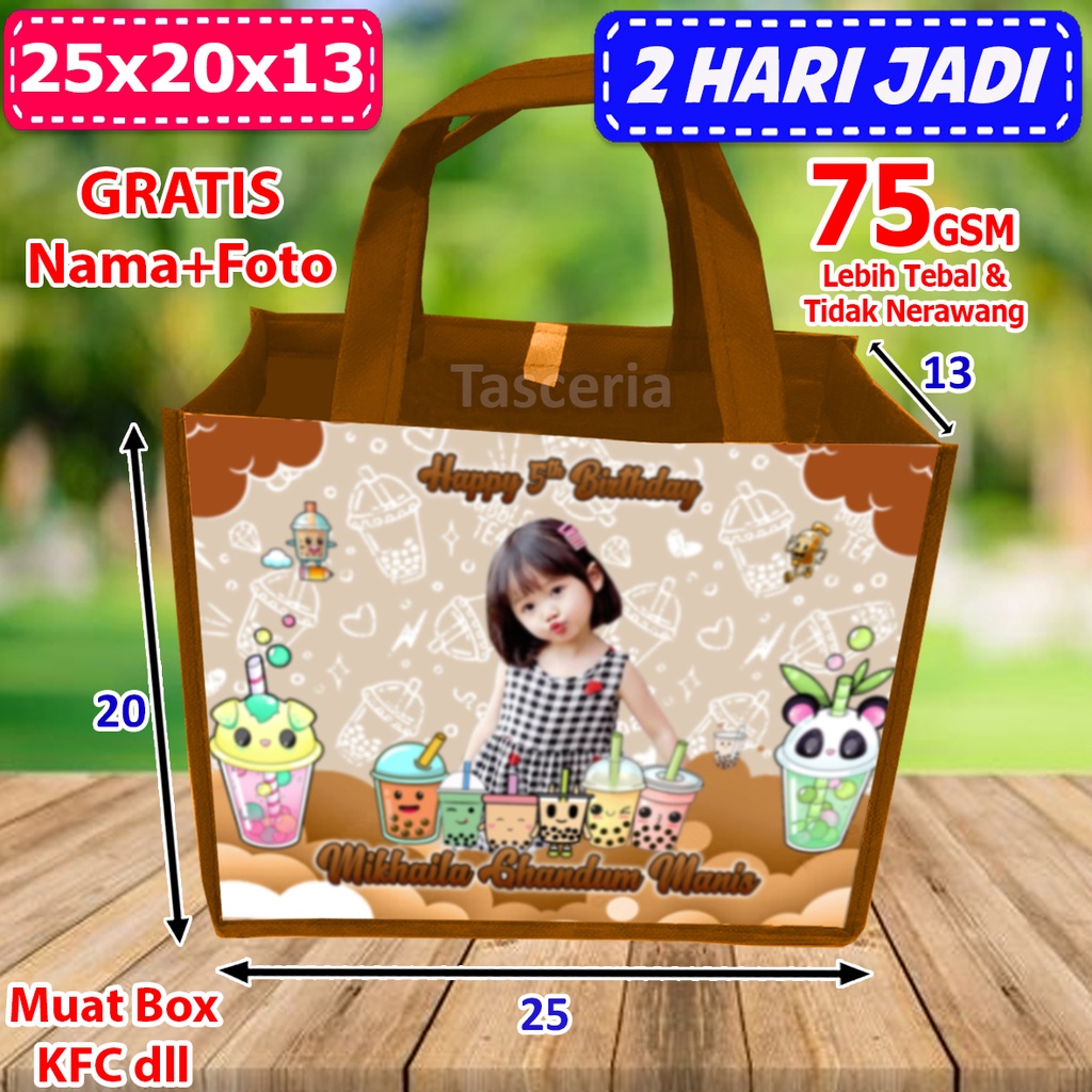 

Tas Ulang Tahun Gambar Boba Lucu