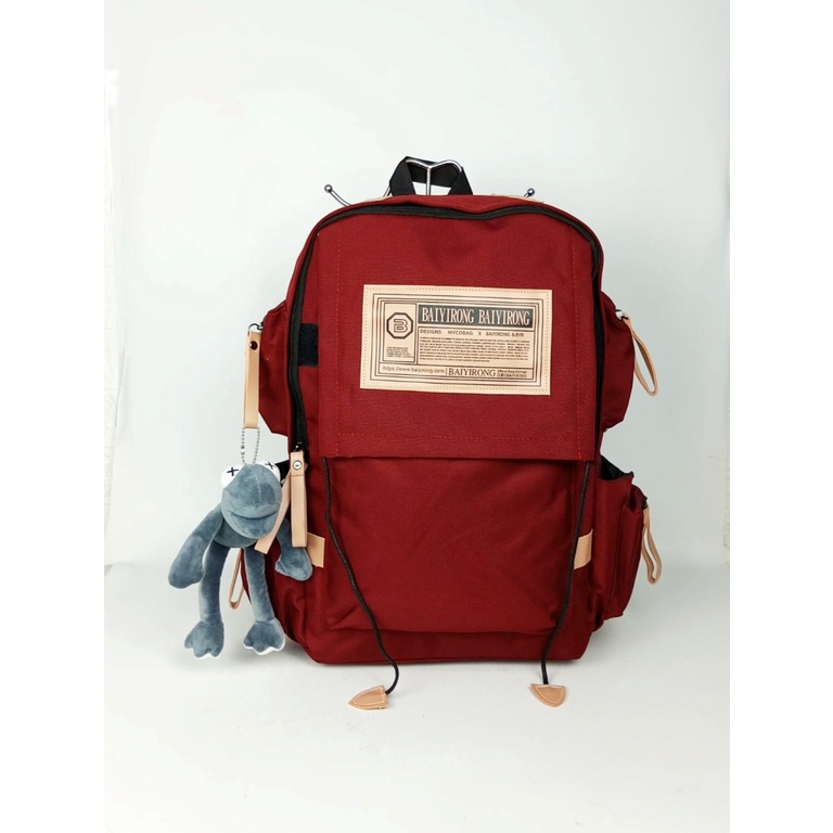 Tas Ransel Sekolah Import Tas Anak Remaja Tas Korea Premium Trendy Ransel Anak Kekinian Ransel Remaja Korea Free Gantungan Boneka