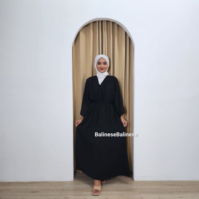 Gamis Kayla Dress Jumbo Cringkle Airflow