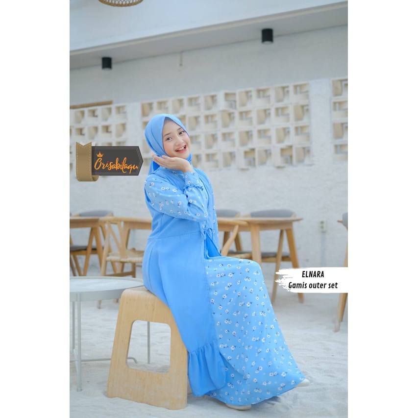 Gamis Remaja Elnara 3in1 by orisabilaqu