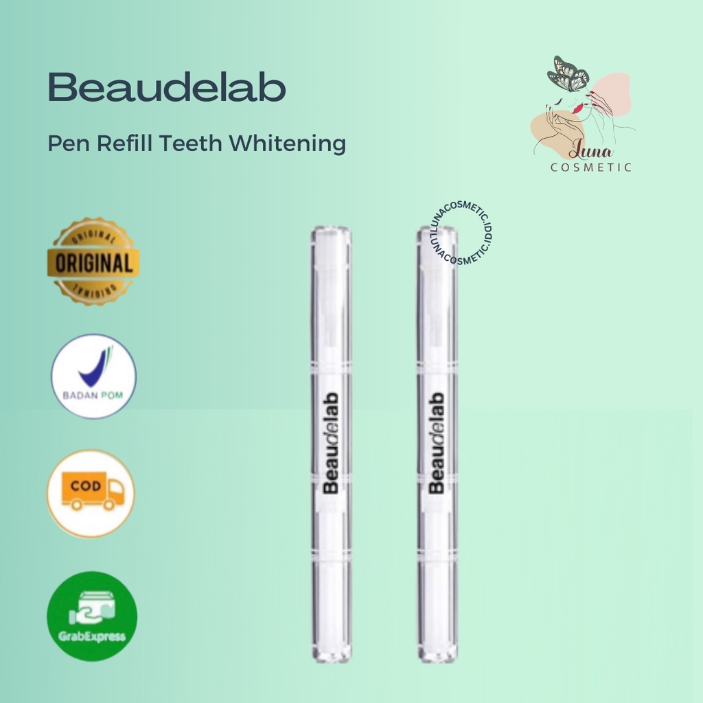 Beaudelab REFILL Professional Teeth Whitening Pen BPOM | Professional Pen Pemutih Gigi