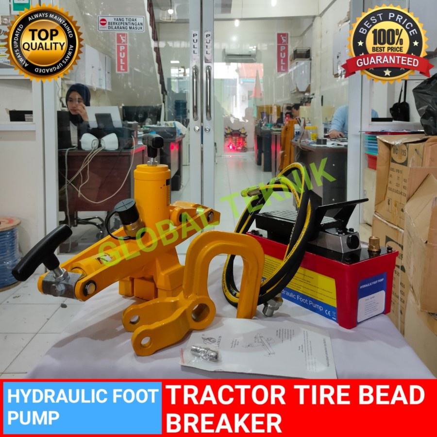tyre changer tire canger alat buka ban Tyre Tractor Truck Hydraulic Bead Breaker Tire Changer Tracto